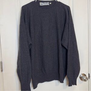 Conte Bracceschi 100% Cashmere 2-ply textured Sweater men’s size 54/XL